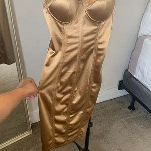 Gold Dress